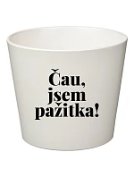 ČAU, JSEM PAŽITKA! - velký květináč