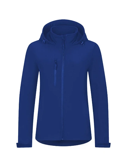 Trail softshellová bunda dámská královská modrá