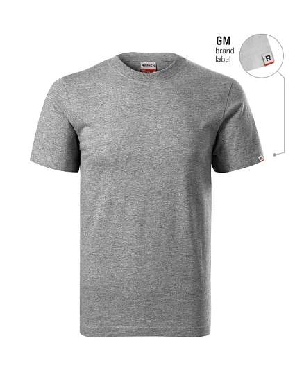 Base tričko unisex tmavě šedý melír 12 (brand label) Base tričko unisex tmavě šedý melír 12 (brand label)