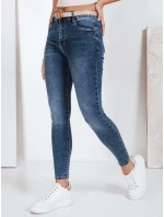 Dámske skinny džínsy modré FashionStreet UY2791
