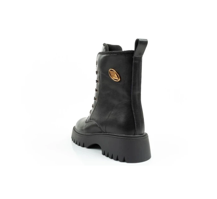 Lee Cooper topánky dámske trapper topánky kožené zateplené dámske topánky