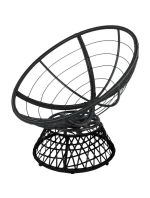 360° OTOČNÉ ZÁHRADNÉ KRESLO S ČERVENÝM VANKÚŠOM 360° OTOČNÉ ZÁHRADNÉ KRESLO S ČERVENÝM VANKÚŠOM