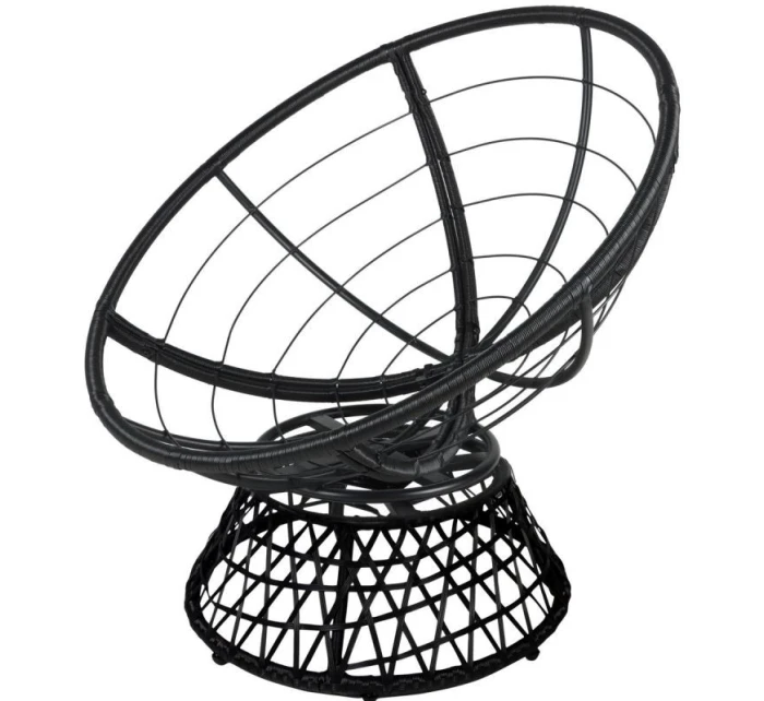 360° OTOČNÉ ZÁHRADNÉ KRESLO S ČERVENÝM VANKÚŠOM 360° OTOČNÉ ZÁHRADNÉ KRESLO S ČERVENÝM VANKÚŠOM