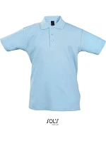 SOL'S Summer Kids II Dětské piqué polo model 22525282 sky blue SOL'S Summer Kids II Dětské piqué polo model 22525282 sky blue