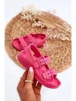 Dětské lehké sandály s přezkami BIG STAR model 21651496 Fuchsie - Big Star Shoes