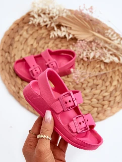 Dětské lehké sandály s přezkami BIG STAR model 21651496 Fuchsie - Big Star Shoes