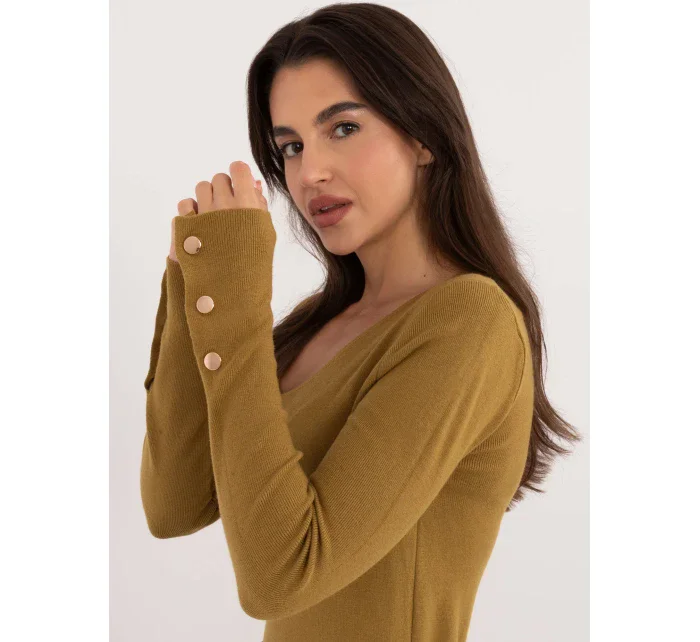 Jumper AT SW 2334.91 olivovo zelený