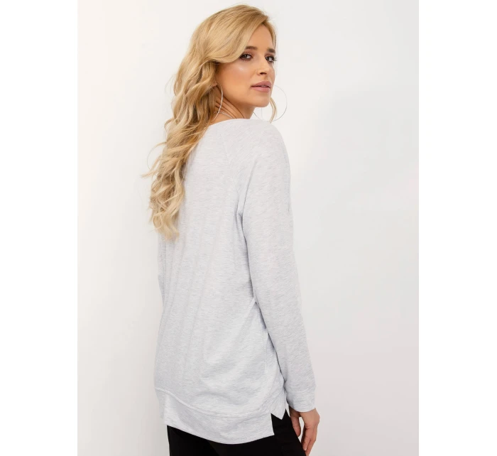 Mikina RV BZ 5228.16 svetlo sivá Mikina RV BZ 5228.16 svetlo sivá