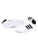 Pánské sportovní boty Hoops 3.0 Mid M model 21908482 Bílá s černou - ADIDAS