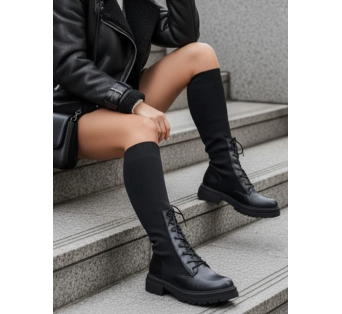 Dámské boty černé Dstreet model 21991912 - FashionStreet