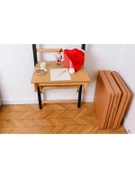 SKLADACÍ GYMNASTICKÝ MATRAC HNEDÝ 180CM LAVIČKA