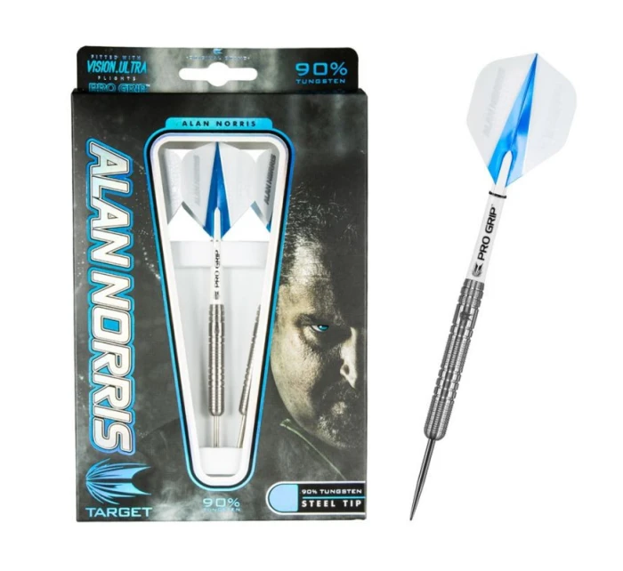 Cieľové šípky Alan Norris 22g Steel 100460