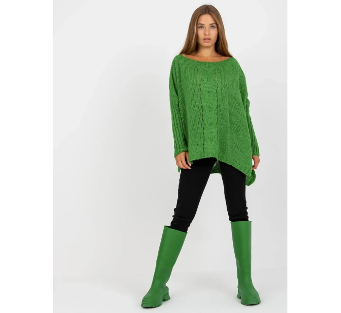 Dámsky sveter TW SW BI M559 zelený