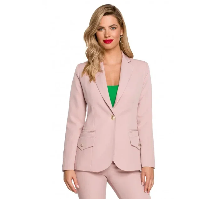 Bunda s kapsou a klopou lahvově zelená model 17652552 - Makover