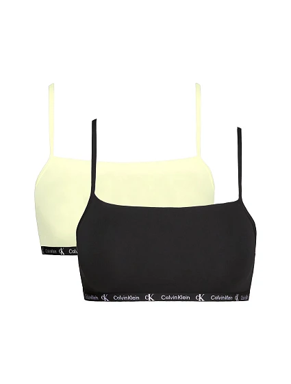 Dámska športová podprsenka 2Pack QF7215E-BP5 - Calvin Klein