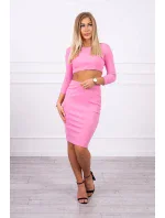 Súprava blúzky a sukne svetlo ružová Súprava blúzky a sukne svetlo ružová