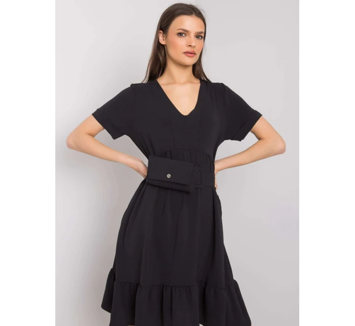 Šaty DHJ SK 13078.31P čierna