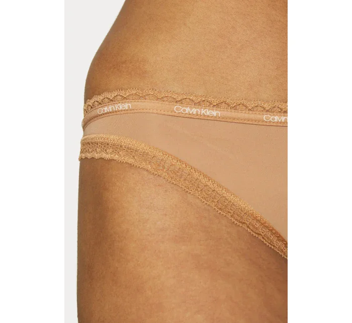 Dámske tangá QD3763E BO8 bronzová - Calvin Klein