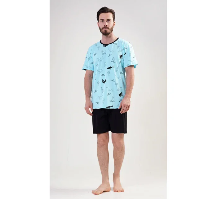 Pánske pyžamo šortky Oceán