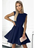 442-3 Blúzka s malými rukávmi - ZELENÁ 442-3 Blúzka s malými rukávmi - ZELENÁ