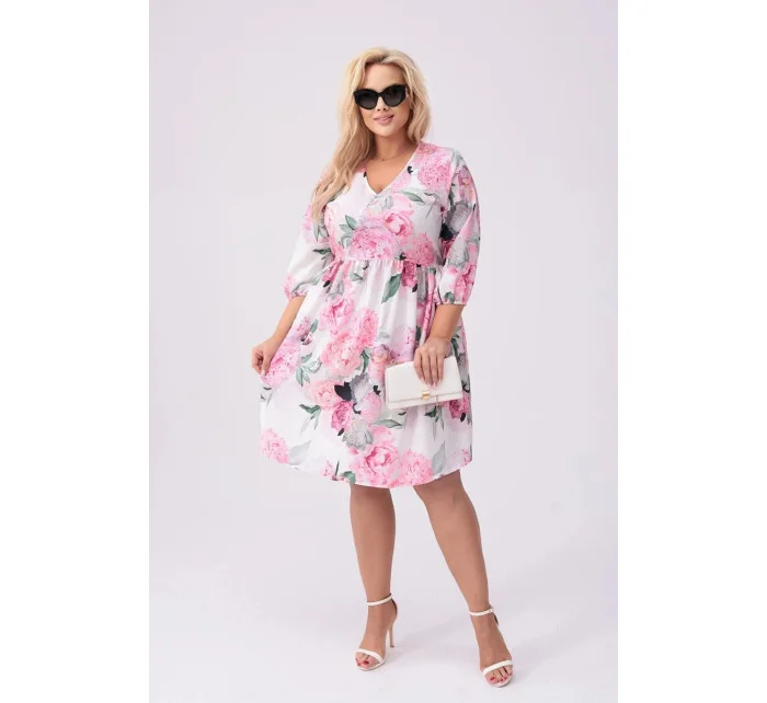 dámské letní květované šaty model 20070186 - Moon