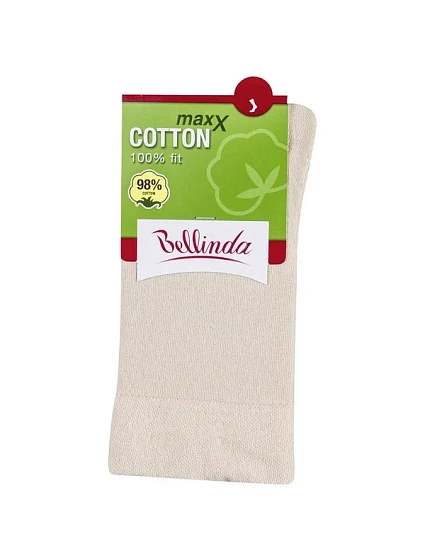Dámské bavlněné ponožky COTTON  SOCKS  béžová model 15437750 - Bellinda