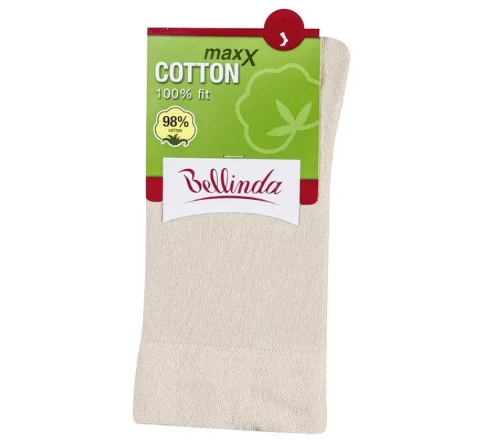 Dámske bavlnené ponožky COTTON MAXX LADIES SOCKS - Bellinda - béžová