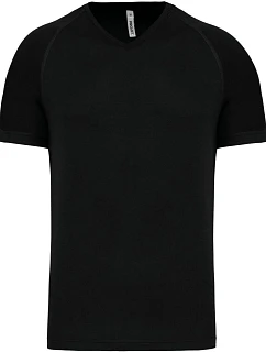 PA 476 Pánské sportovní tričko s výstřihem do V model 22513153 black - Kariban ProAct