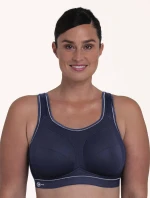športová podprsenka extreme control plus Full Cup 5567 blue iris - Active