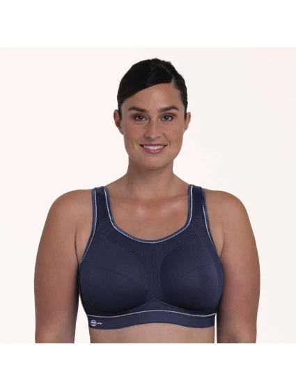 športová podprsenka extreme control plus Full Cup 5567 blue iris - Active