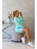 Souprava halenky se sukní mint Souprava halenky se sukní mint