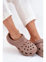 Dámské Pěnové Sandály Na Masivní Podešvi Big Star model 21703070 Tmavě béžové - Big Star Shoes