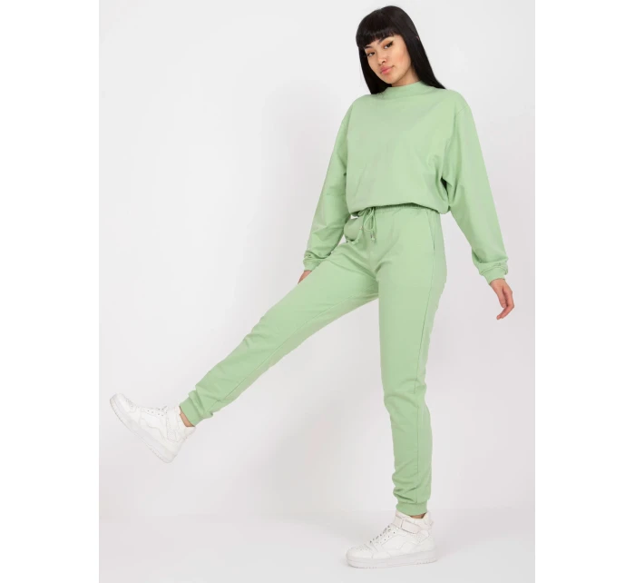 Spodnie dresowe AP DR A 003 pistacjowy