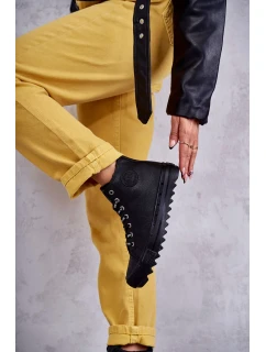 Dámské Tenisky Big Star Vysoké Zateplené Černé model 19975198 - Big Star Shoes