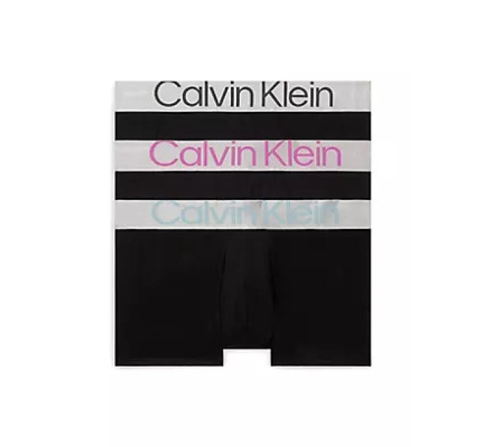 Pánské spodní prádlo LOW RISE TRUNK 3PK 000NB3074AMHQ - Calvin Klein