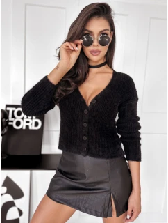 Dámsky sveter LILY čierny FashionStreet MY2035