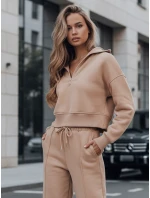 Dámská tepláková souprava beige Dstreet model 21971164 - FashionStreet
