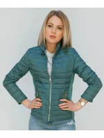 Bunda v mořské barvě s vsadkami 2 model 8726572 - GAROFF