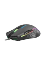 FURY HUSTLER 6400DPI RGB HERNÁ MYŠ NFU-1698
