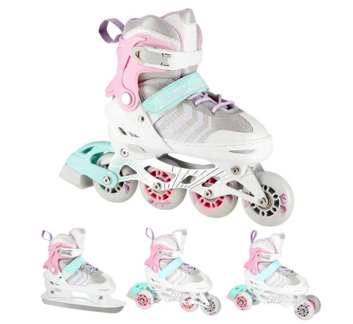 růžové inline brusle velikosti s velikosti model 21810812 - Nils Extreme růžové inline brusle velikosti s velikosti model 21810812 - Nils Extreme