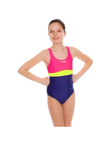 Plavky Aqua-speed Junior Emily ružová a fialová Plavky Aqua-speed Junior Emily ružová a fialová