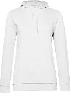 B&C #Hoodie /women Dámska mikina s kapucňou 01.W04W biela