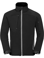 Pánská 3vrstvá softshellová bunda 10. black model 22473249 - Russell Athletic Pánská 3vrstvá softshellová bunda 10. black model 22473249 - Russell Athletic