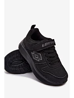 Dětské sportovní boty na suchý zip Černé model 22274930 - Lotto Dětské sportovní boty na suchý zip Černé model 22274930 - Lotto