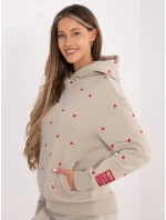 Bluza model 21801751 beżowy - FPrice Bluza model 21801751 beżowy - FPrice