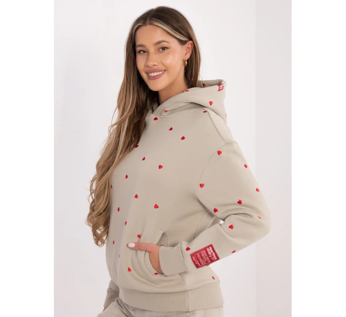 Bluza model 21801751 beżowy - FPrice Bluza model 21801751 beżowy - FPrice