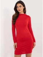 Šaty DHJ SK 19935.35 červené