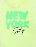 Mikina MJ BL H2587.82 fluo yellow Mikina MJ BL H2587.82 fluo yellow