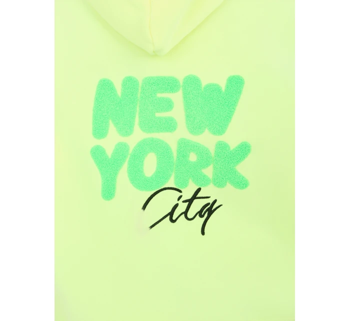 Mikina MJ BL H2587.82 fluo yellow Mikina MJ BL H2587.82 fluo yellow