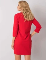 Šaty RV SK model 16968789 červená - FPrice Šaty RV SK model 16968789 červená - FPrice